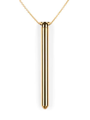 Crave Vesper Vibrator Necklace Gold