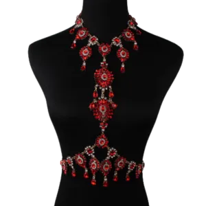 Crystal Necklace Jewelry Body Chain
