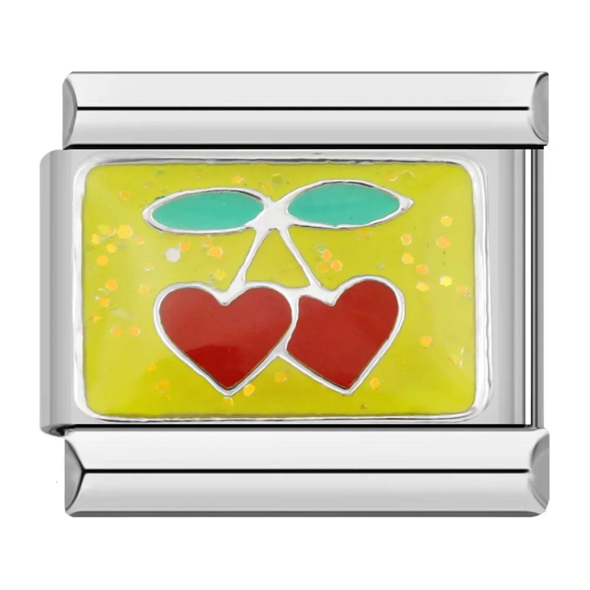 Customizable 9mm Italian Charm Bracelet Links - Devil Eye, Hohoho, and Food Styles - Perfect Gift for Her