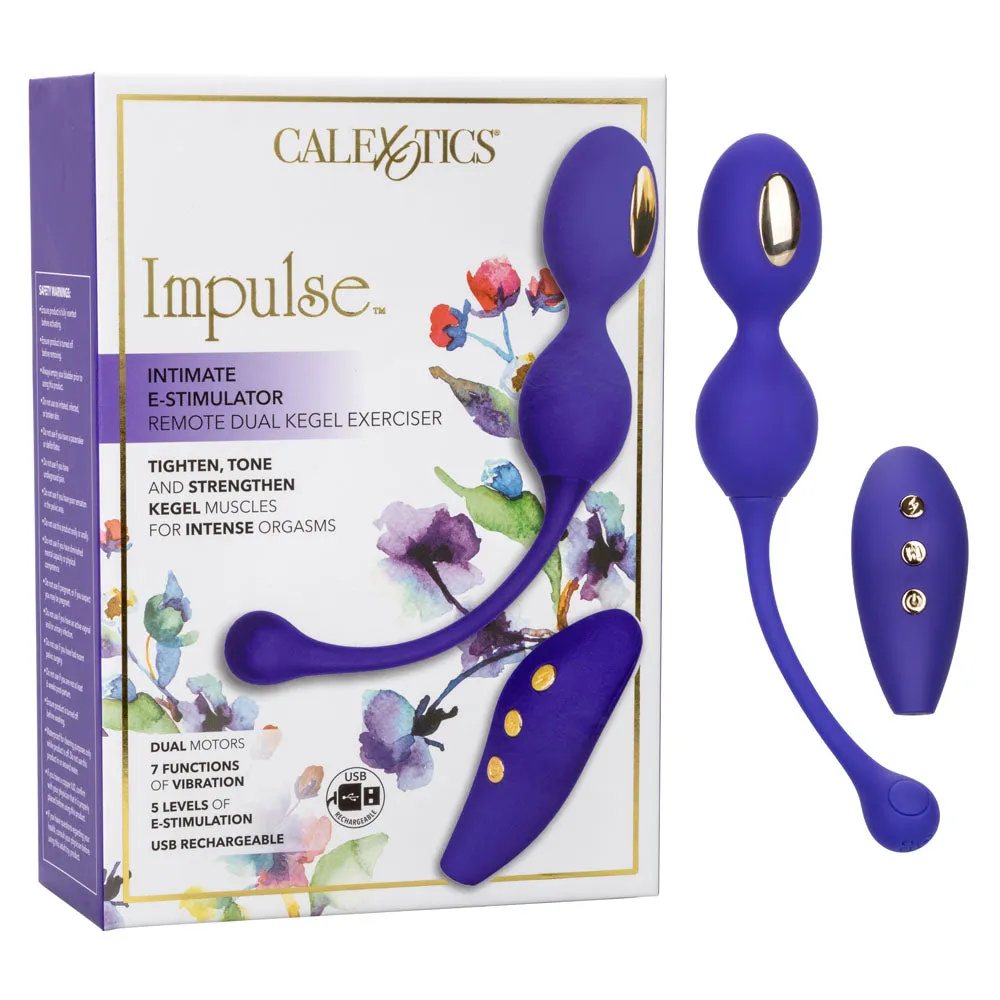 Electro-Stim Kegel Toy with Remote and 7 Vibration Modes
