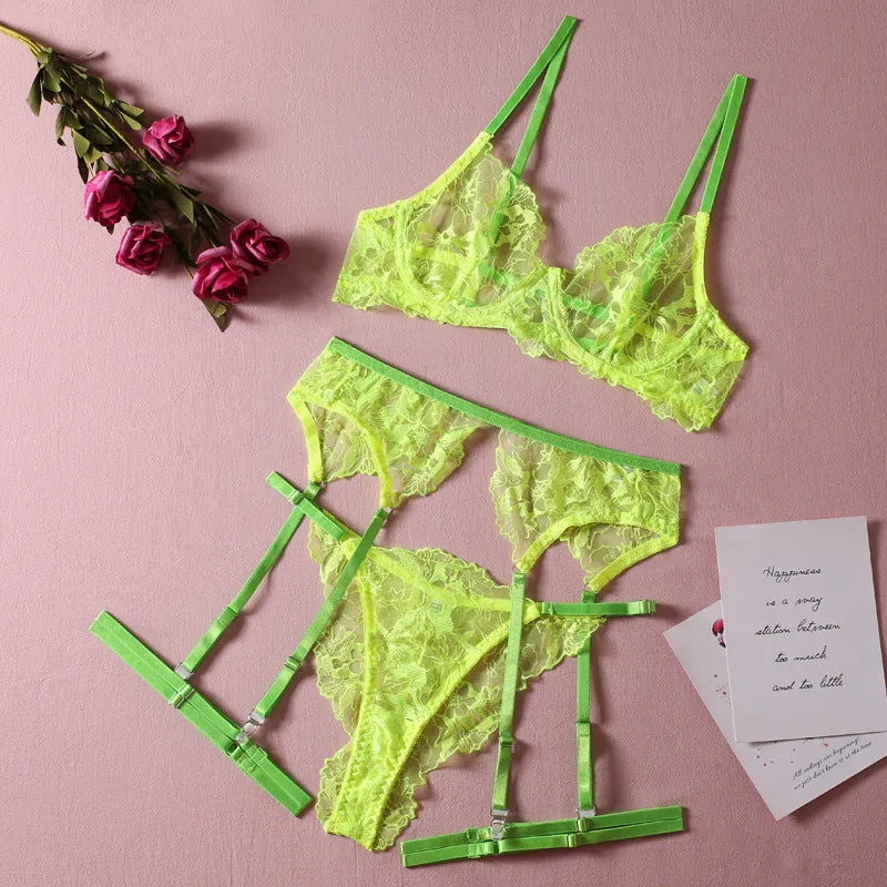 Embroided steel ring Lingerie
