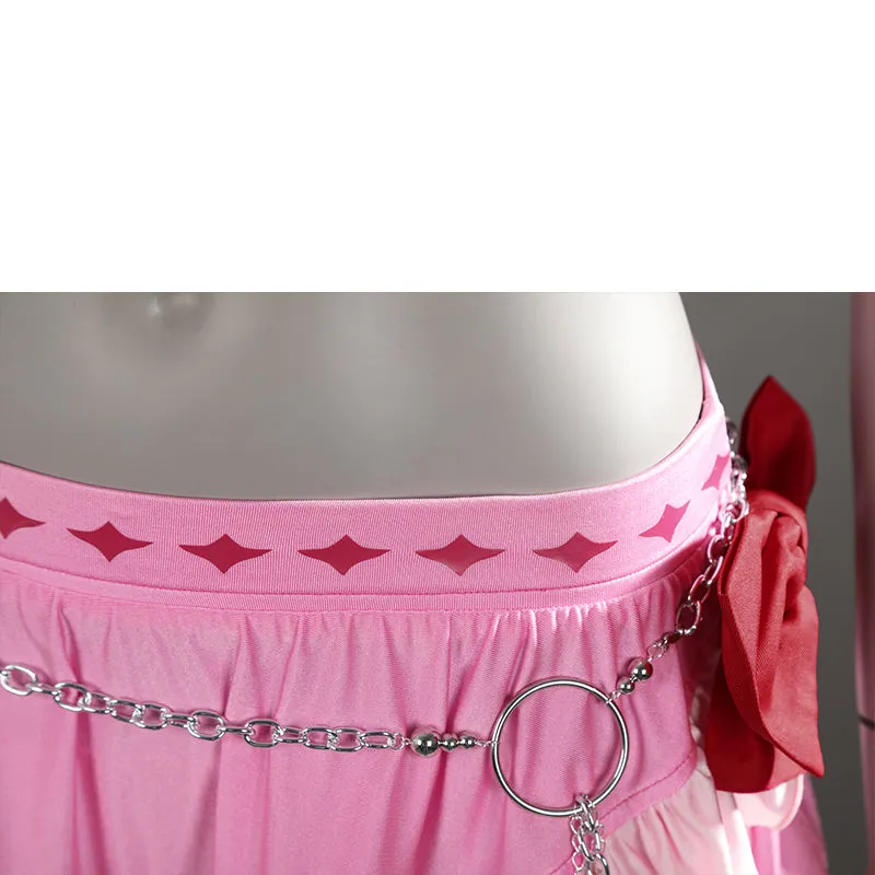 FF7R Aerith Gainsborough Swimsuit Final Fantasy VII Rebirth Cosplay Costumes Pink Beach Suit