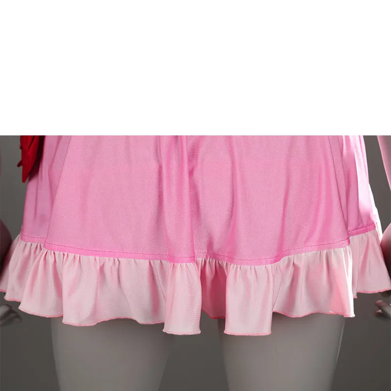 FF7R Aerith Gainsborough Swimsuit Final Fantasy VII Rebirth Cosplay Costumes Pink Beach Suit