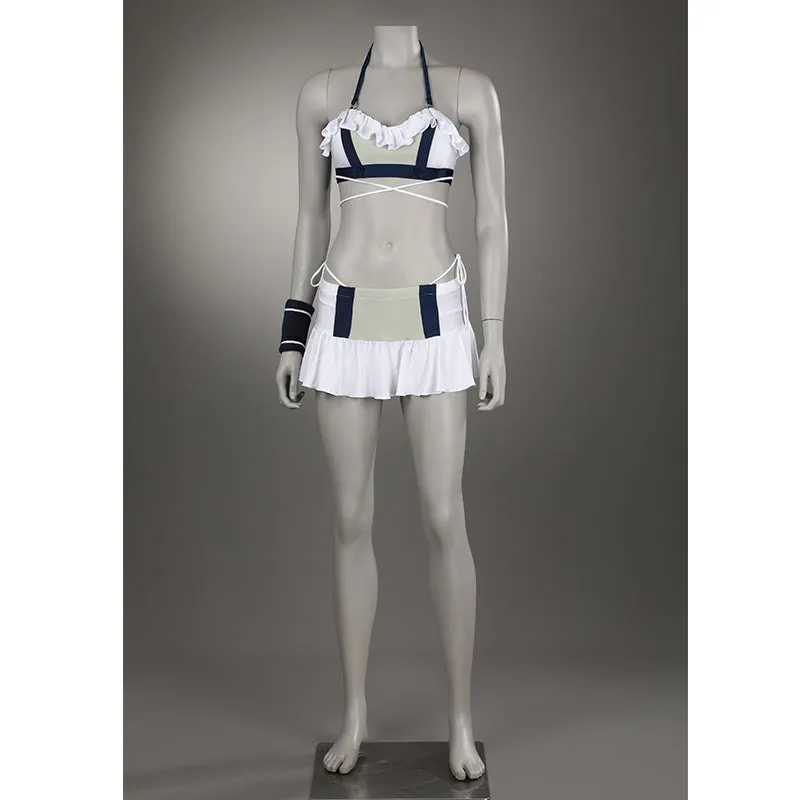 FF7R Tifa Lockhart Swimsuit Final Fantasy VII Rebirth Cosplay Costume White Beach Suit