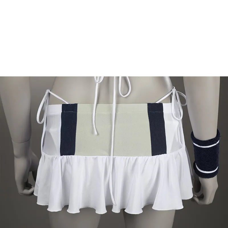FF7R Tifa Lockhart Swimsuit Final Fantasy VII Rebirth Cosplay Costume White Beach Suit
