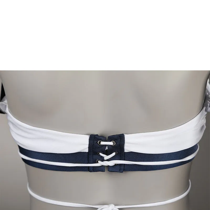 FF7R Tifa Lockhart Swimsuit Final Fantasy VII Rebirth Cosplay Costume White Beach Suit