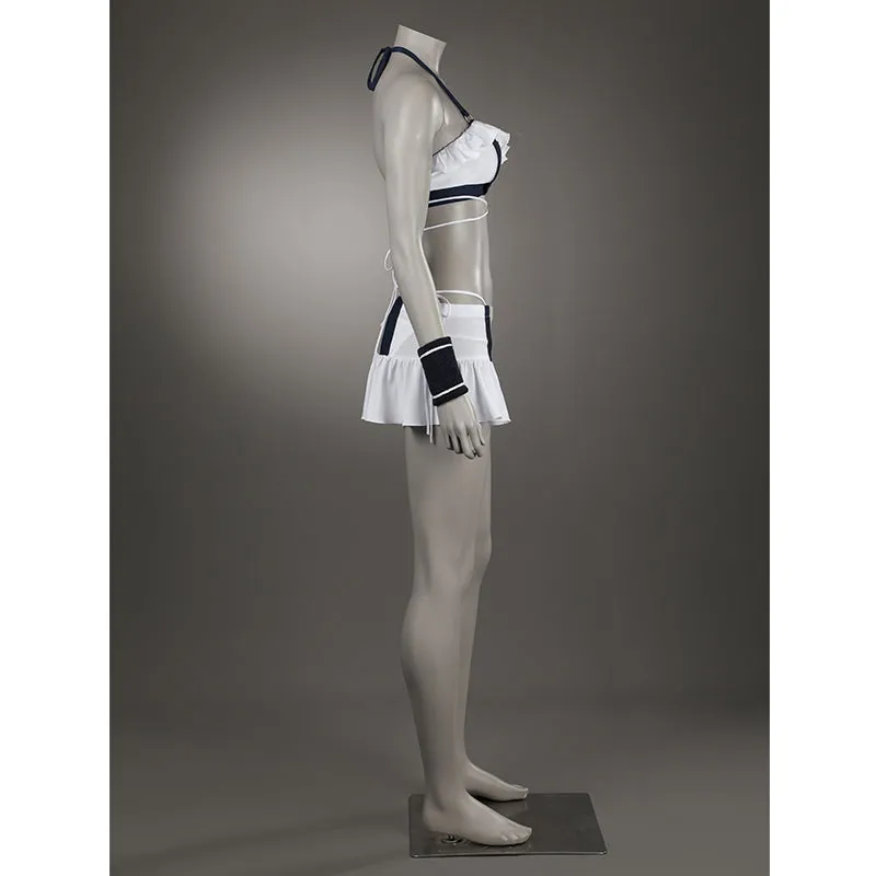 FF7R Tifa Lockhart Swimsuit Final Fantasy VII Rebirth Cosplay Costume White Beach Suit