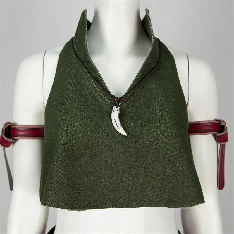 FF9 Tifa Lockhart Cosplay Final Fantasy Ever Crisis Costume Halloween Carnival Suit