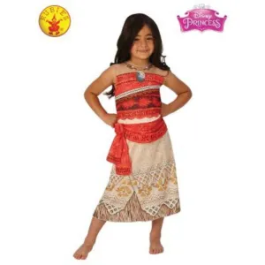 Girls Moana Classic Costume - L