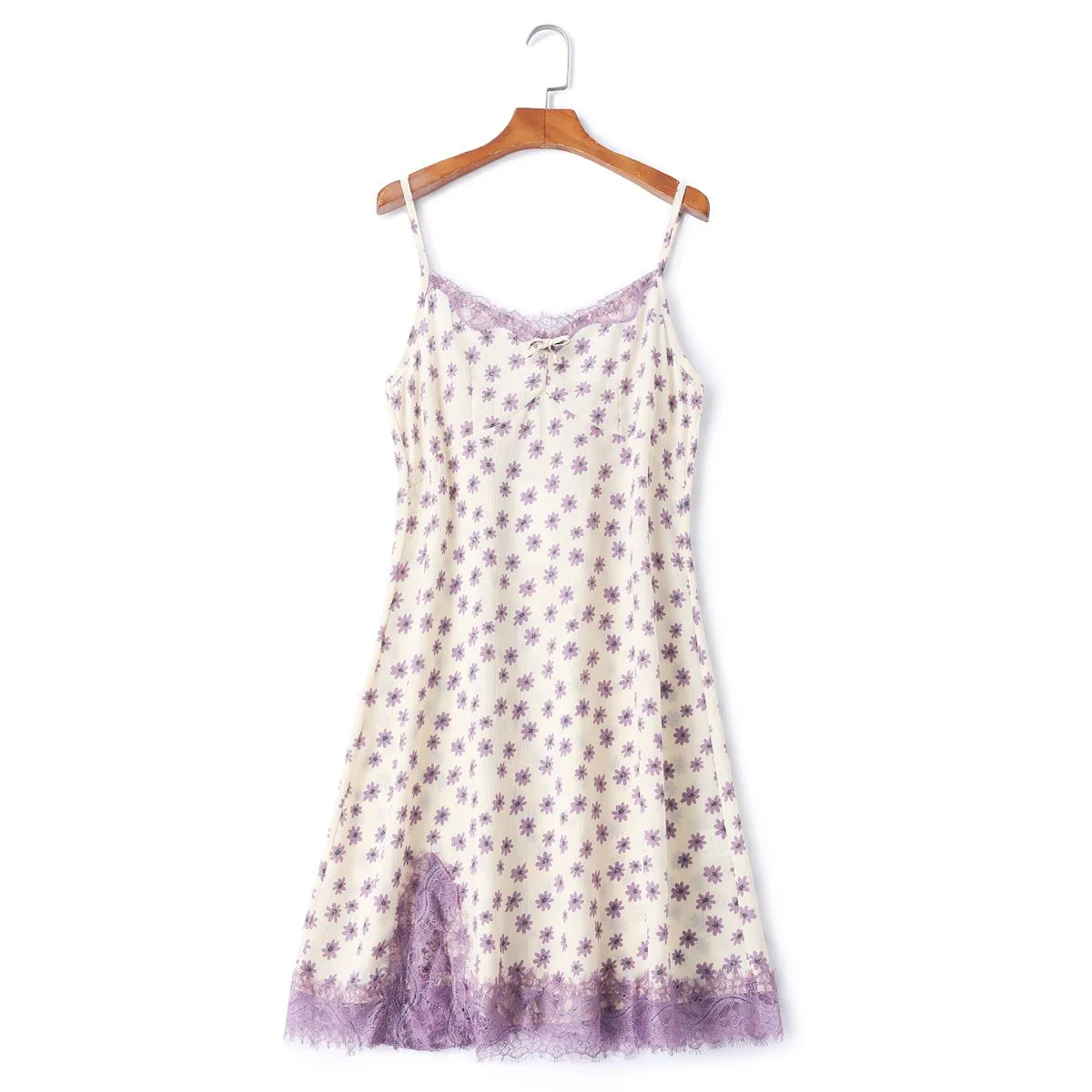 Gracelyn Plus Size Floral Lingerie Slip Dress