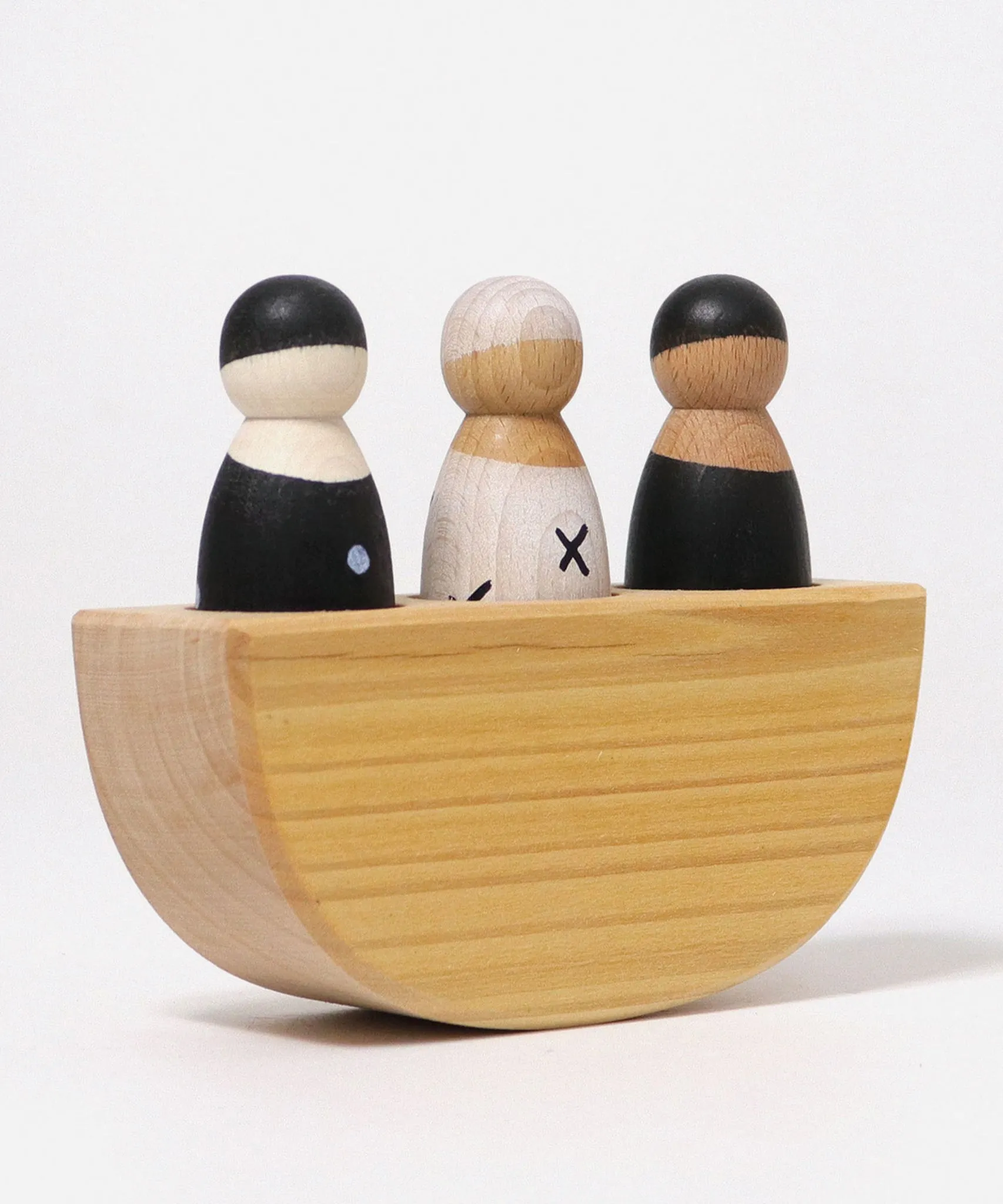 Grimm's 3 in a Boat Monochrome
