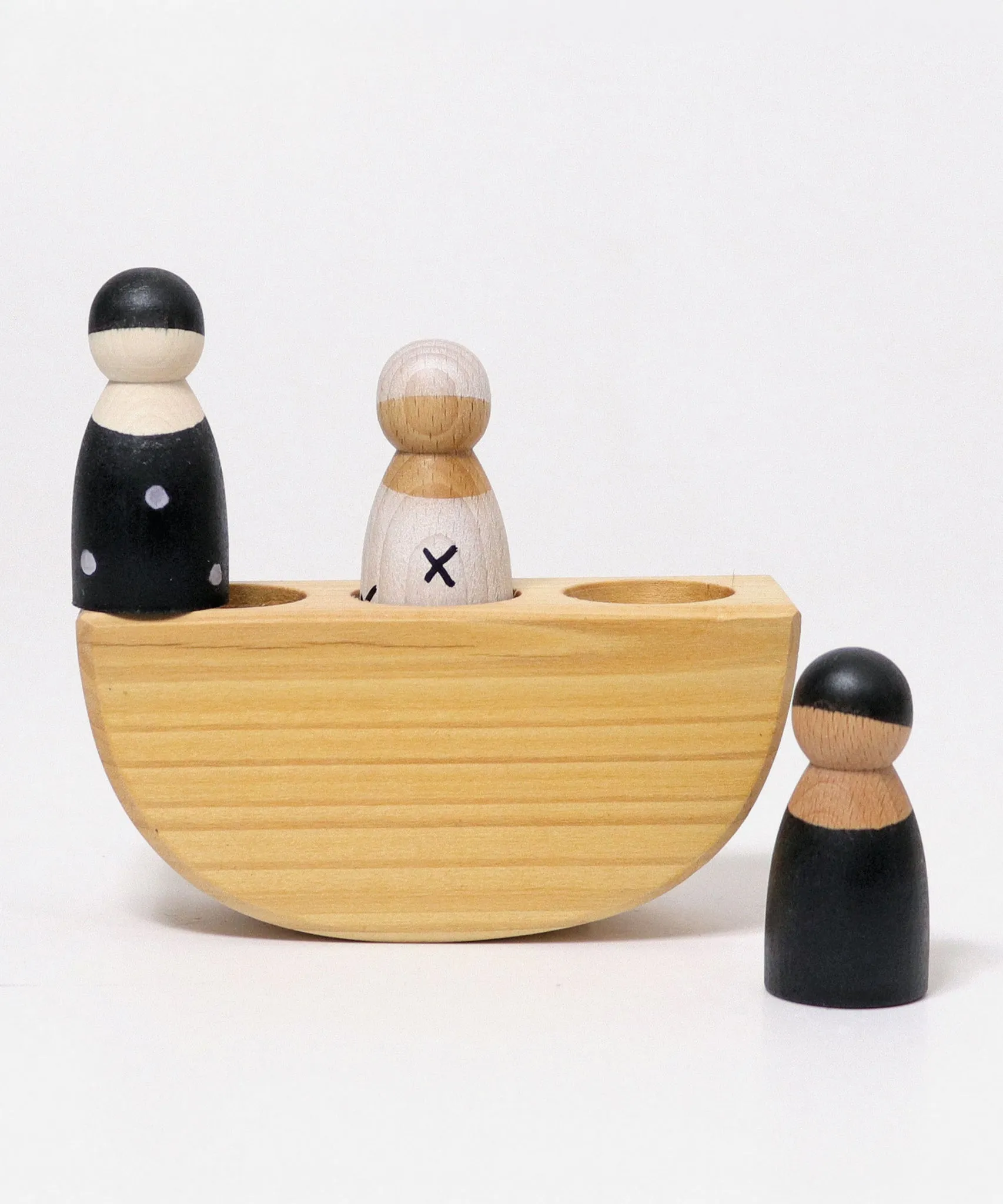 Grimm's 3 in a Boat Monochrome