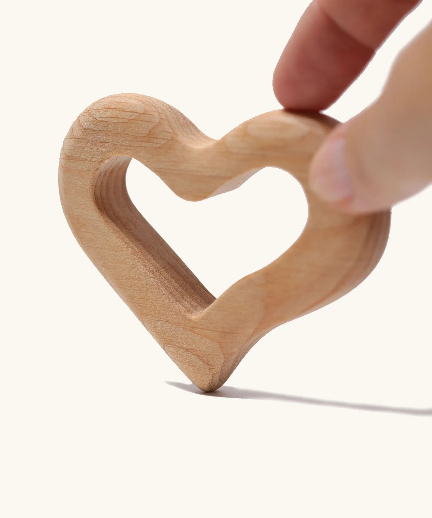 Grimm's Grasping Toy Smooth Heart