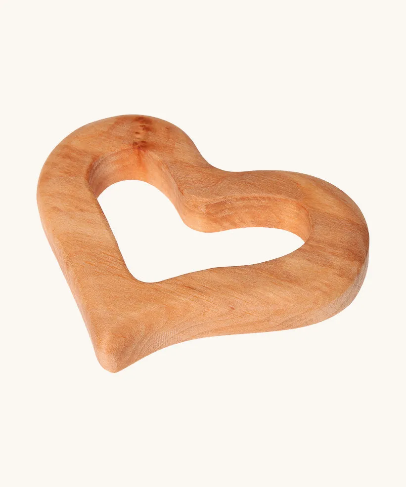 Grimm's Grasping Toy Smooth Heart