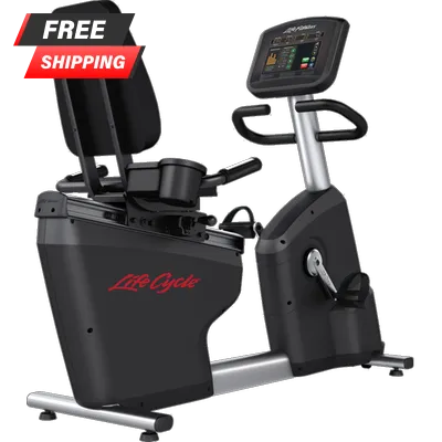 Life Fitness Activate Series Lifecycle Recumbent Exercise Bike