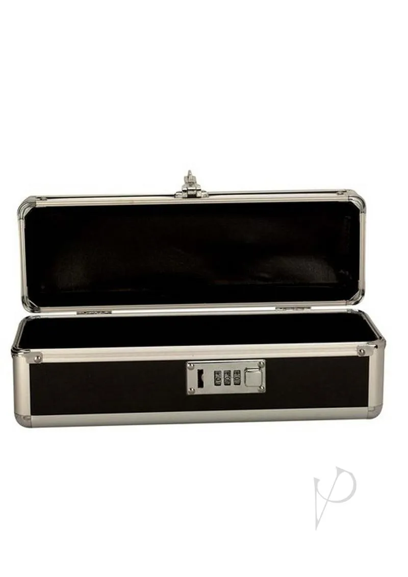 Lockable Vibrator Case Small Blk