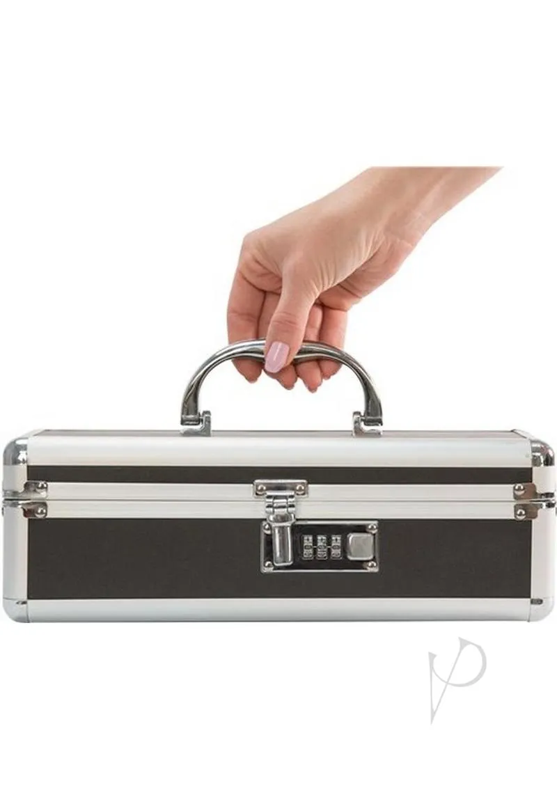 Lockable Vibrator Case Small Blk