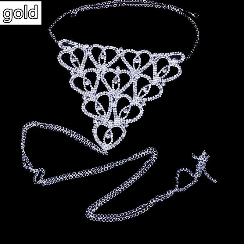 Luxury Body Chain Lingerie Set