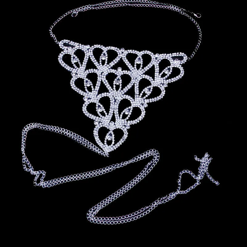 Luxury Body Chain Lingerie Set