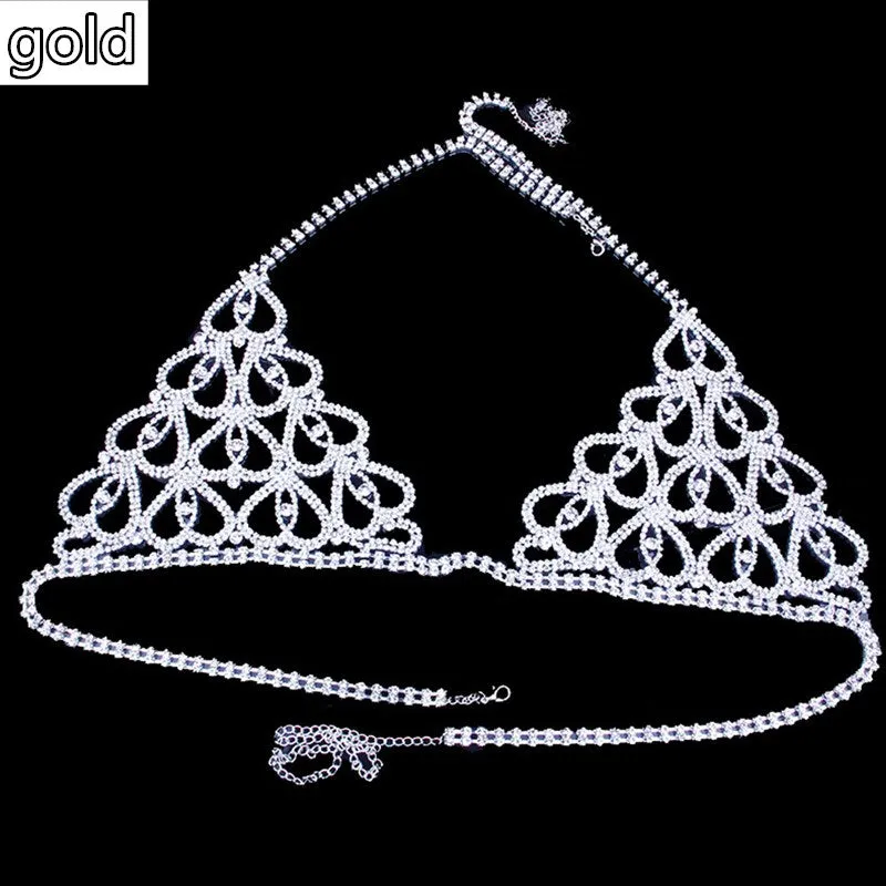 Luxury Body Chain Lingerie Set