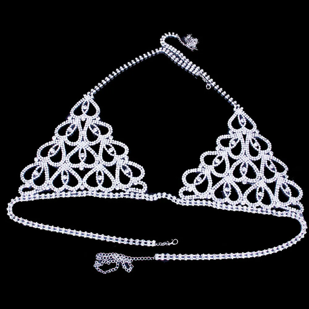 Luxury Body Chain Lingerie Set