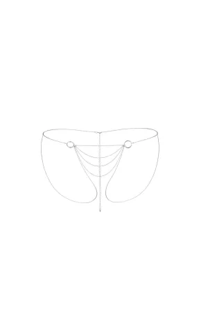 Magnifique Silver Bikini Chain