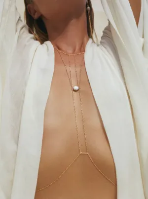 Manifestation Point Gemstone Body Chain