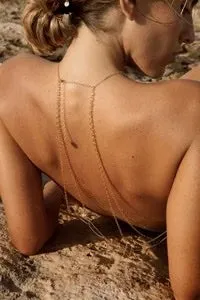 Master X Abalone Body Chain
