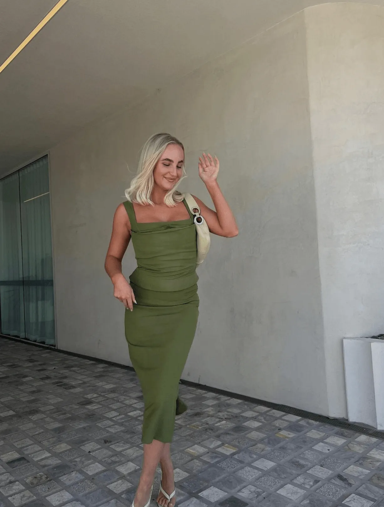 Miaou - Imogene Corset in Olive