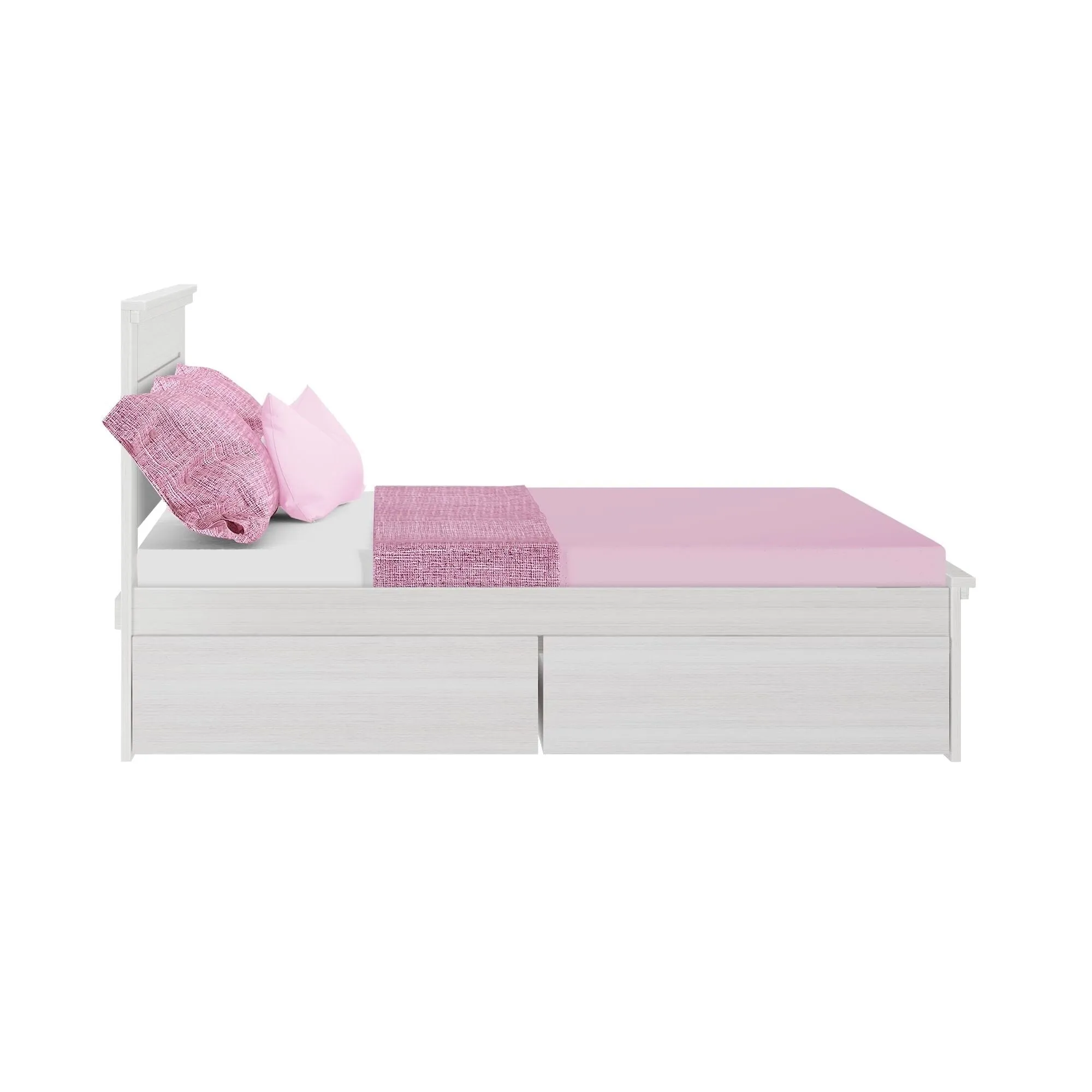 Modern Farmhouse Full Panel Bed With Storage Drawers