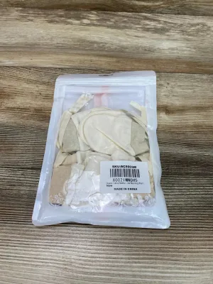 NEW 4Pk Organic Baby Mittens Newborn Set Ivory