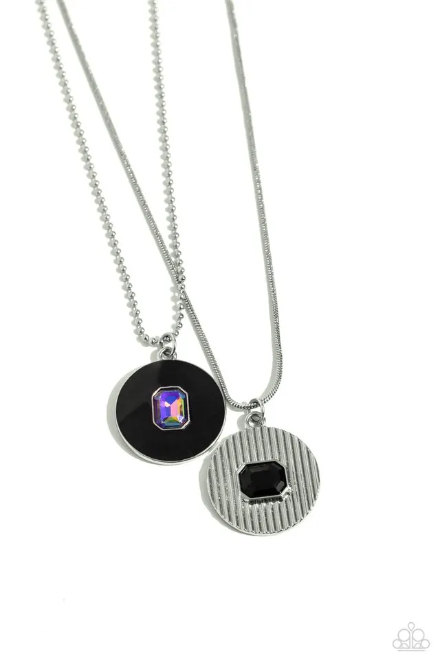 Paparazzi Necklace ~ Cryptic Couture - Black