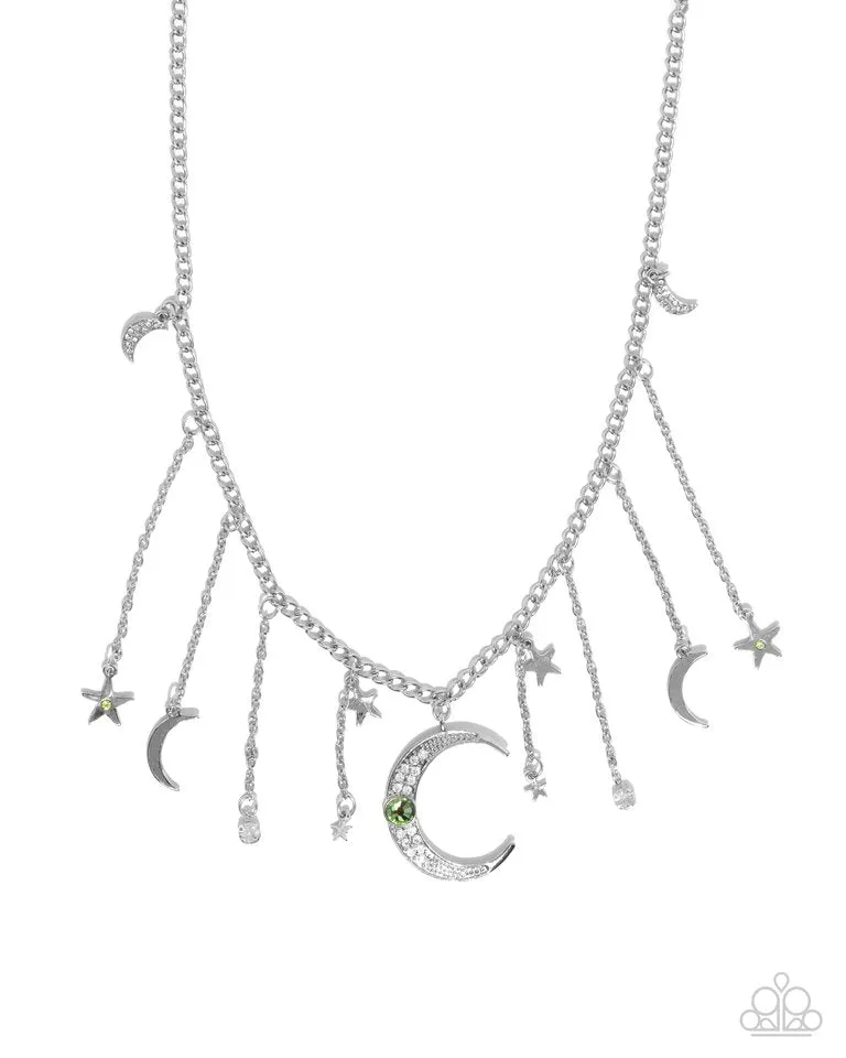 Paparazzi Necklace ~ Stellar Selection - Green