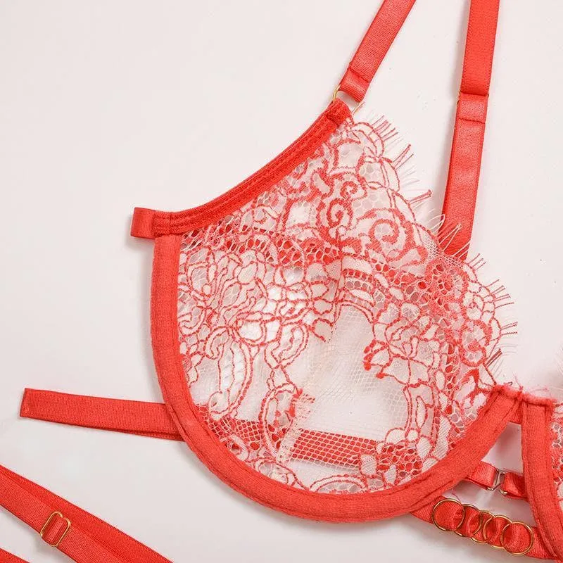 pu spicy lingerie