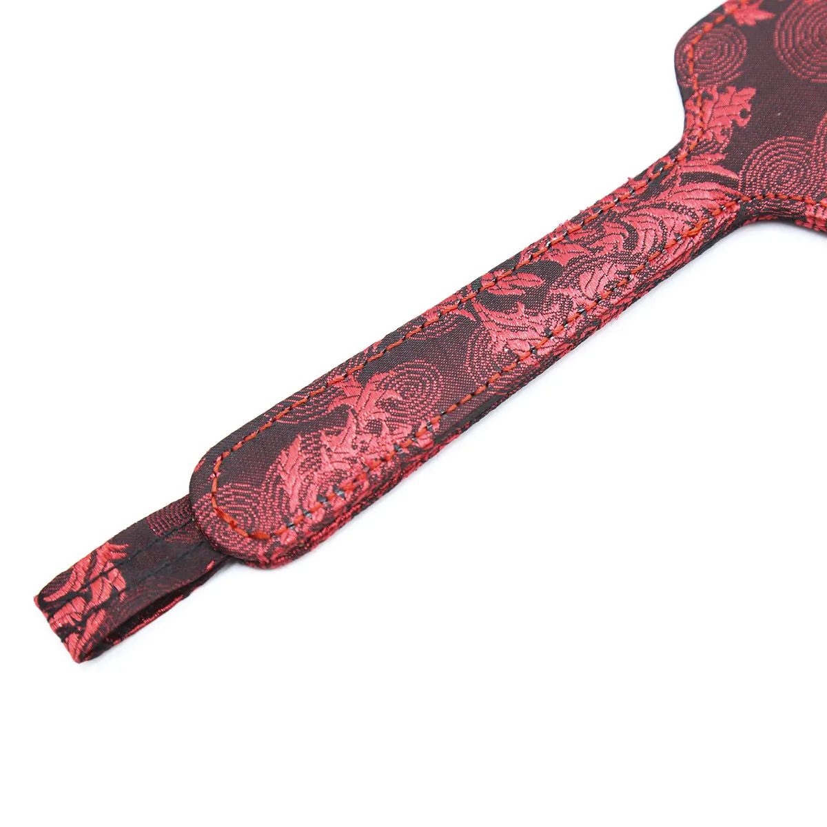 Scarlet Brocade Style Spanking Paddle