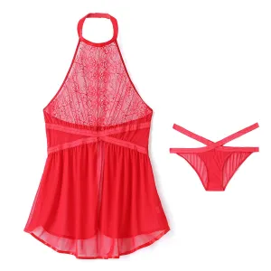 Scarlett Plus Size Lingerie Babydoll Chemise