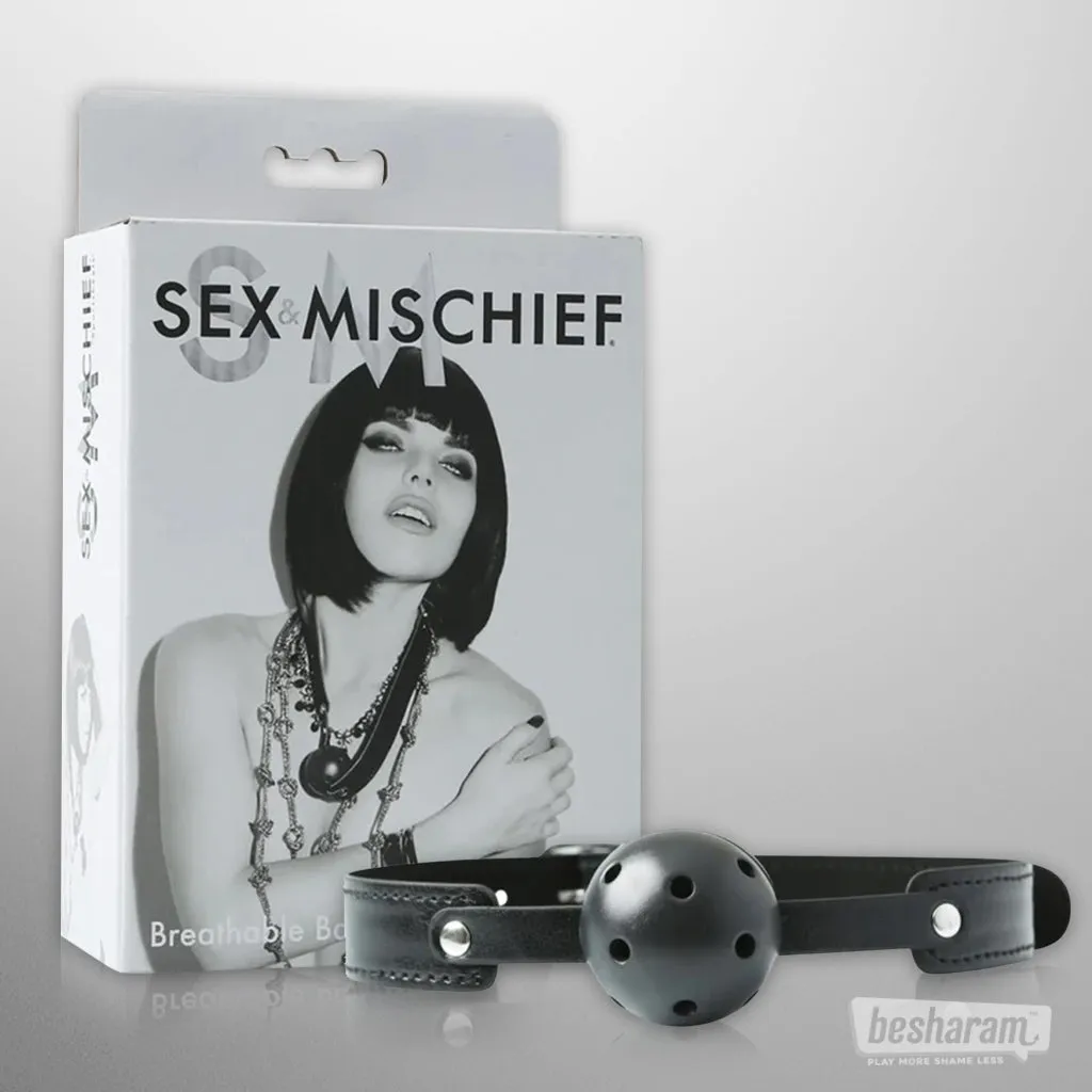 Sex & Mischief Breathable Ball Gag