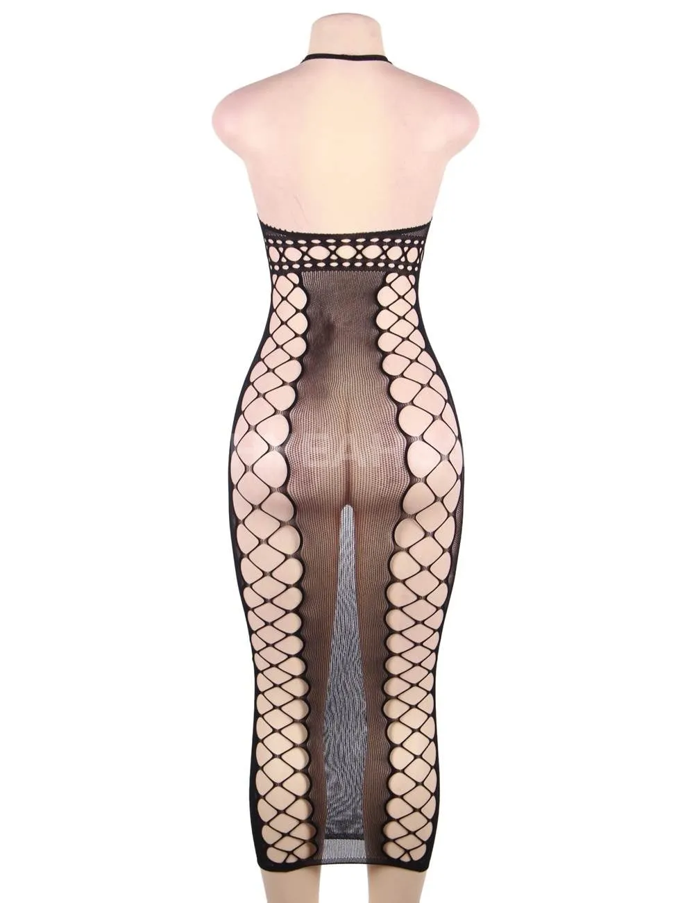 Sexy Fishnet Hollow Out Long Lingerie Egypt Bodystocking