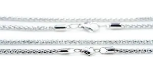 Stainless Steel Fox Tail Chains with Lobster Clasp