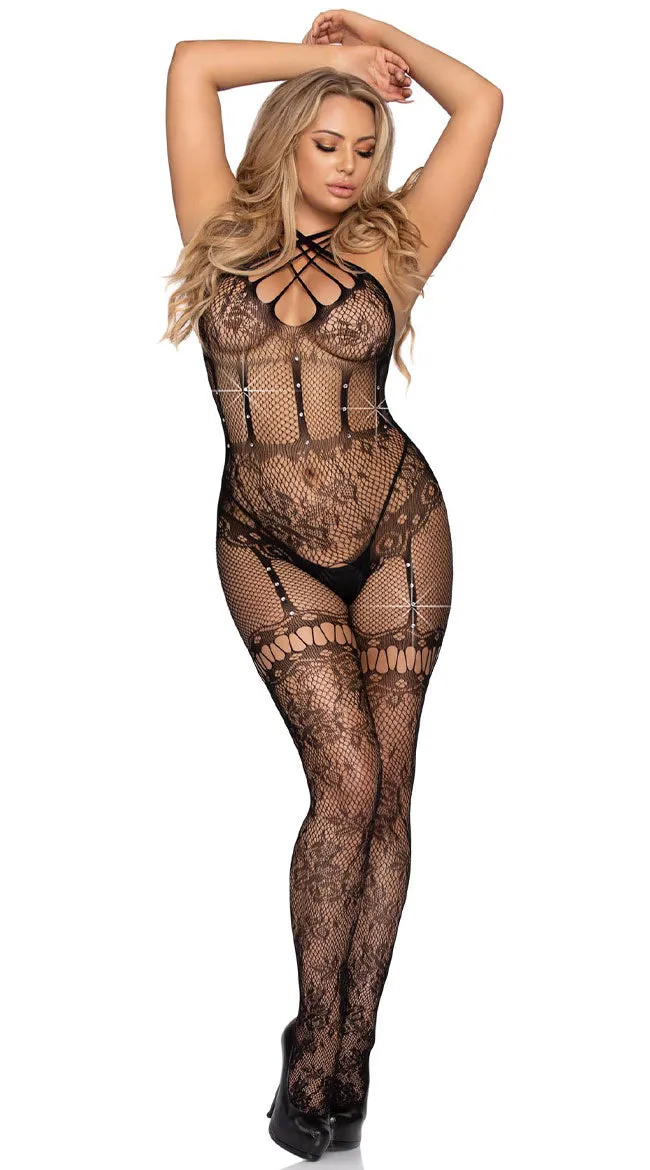 Strappy Seduction Bodystocking