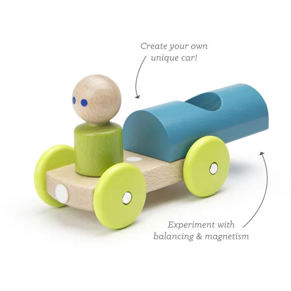 Tegu Magnetic Racer - Teal (12mo )
