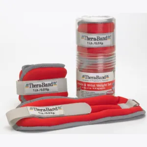Thera-Band 1-lb Ankle & Wrist Weights & FREE Grip Upgrade will add to your workout !