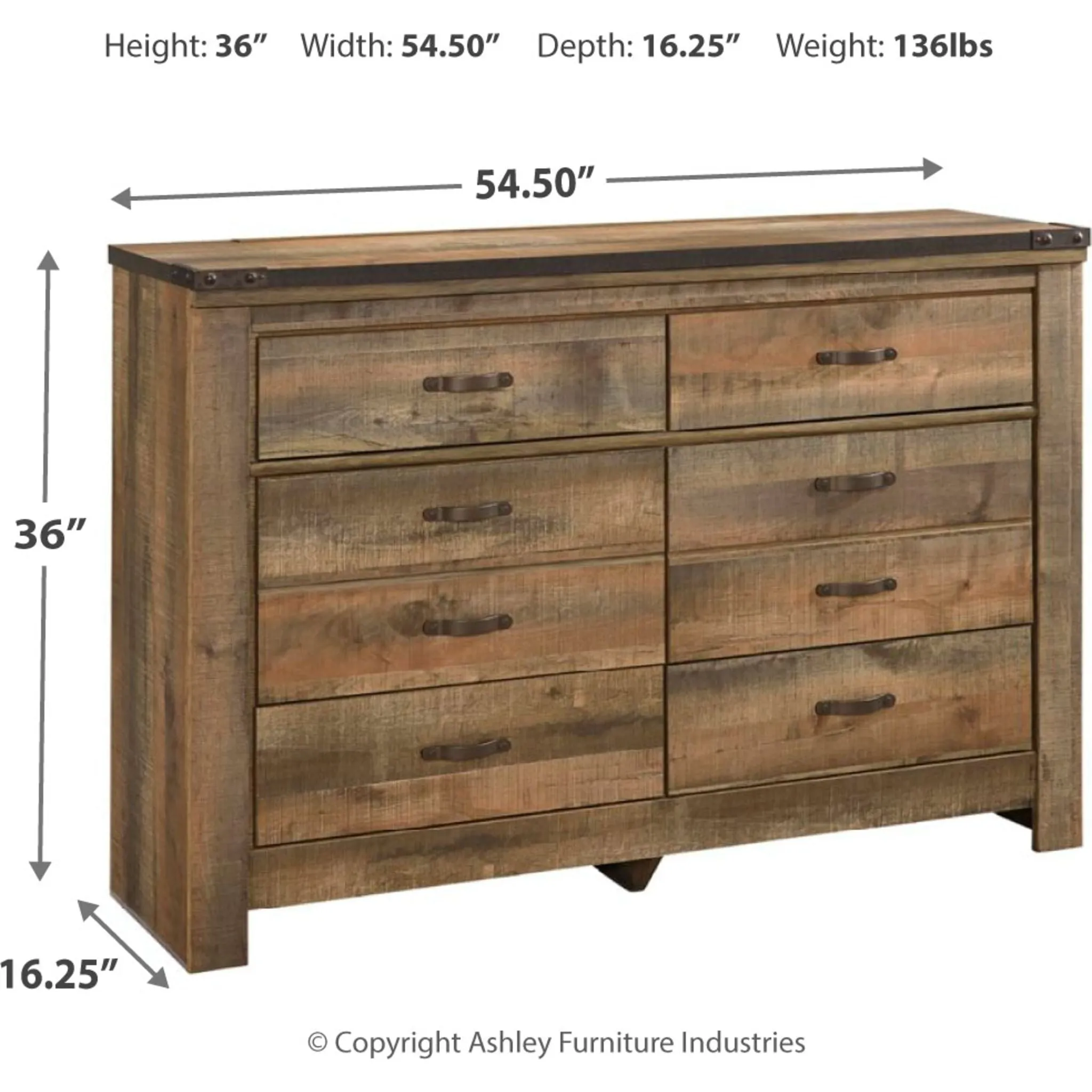 Trinell Dresser - Rustic