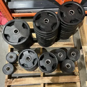 Used Hammer Strength Assorted Weight Plates