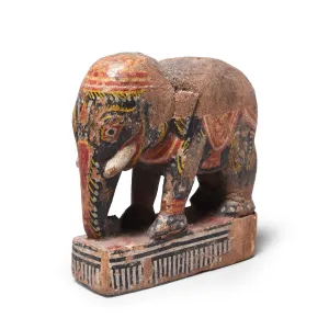 Vintage Painted Animals From Orissa - Ca 1920