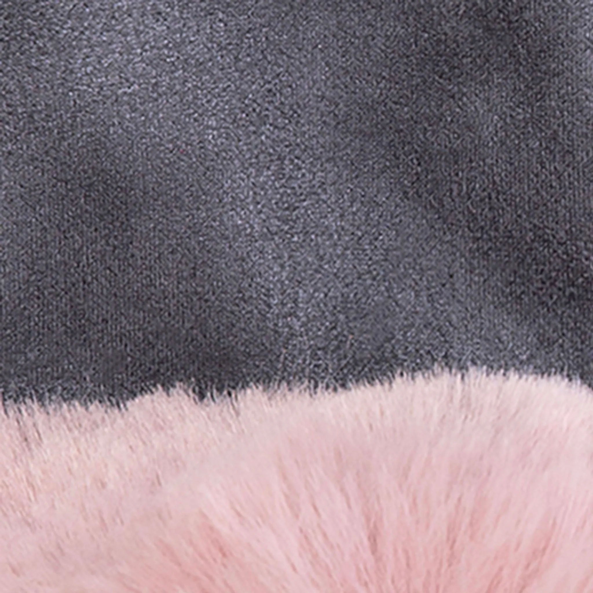 Women's Touchscreen Velour-Lined Faux Suede Gloves with Faux Fur Cuffs
