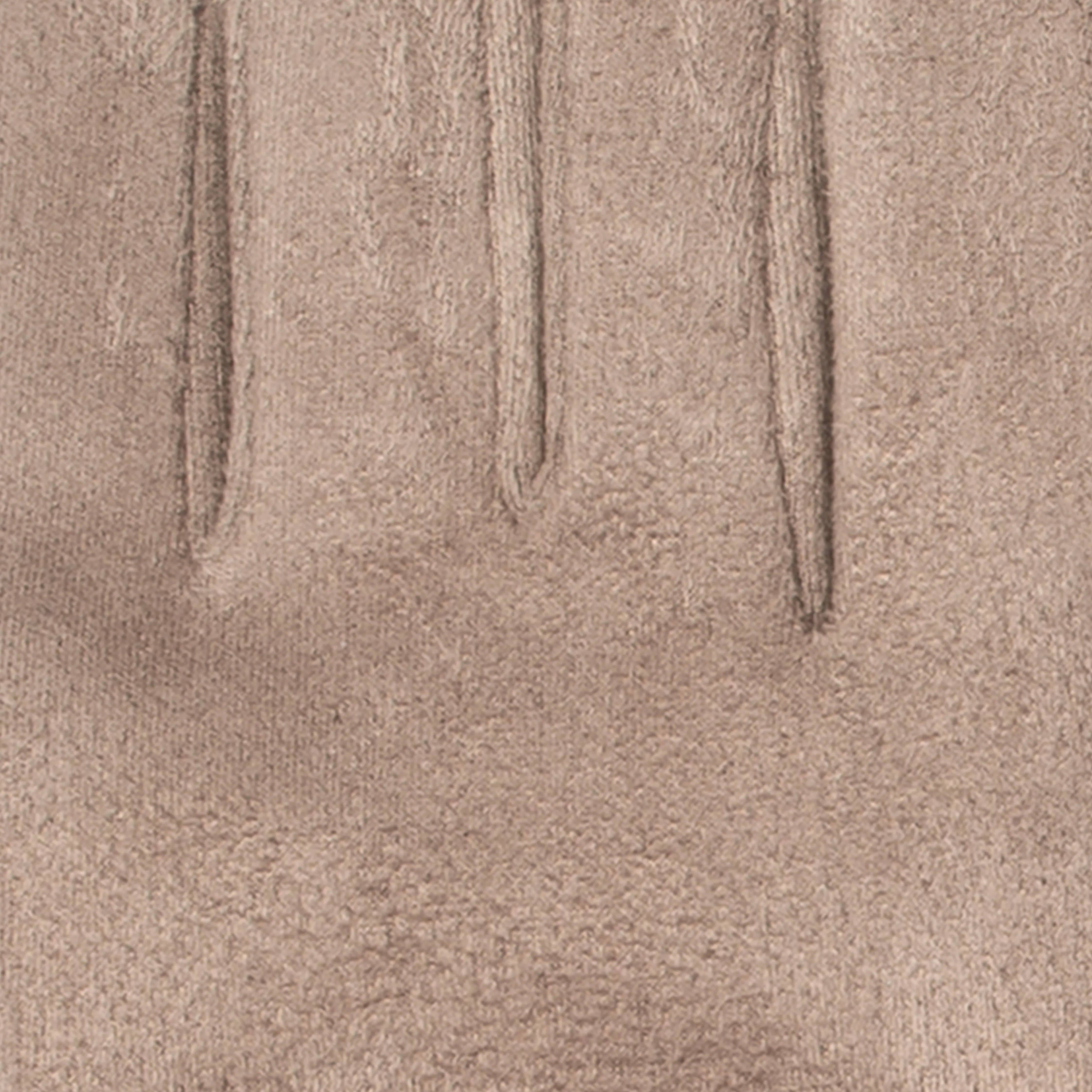 Women's Touchscreen Velour-Lined Faux Suede Gloves with Faux Fur Cuffs